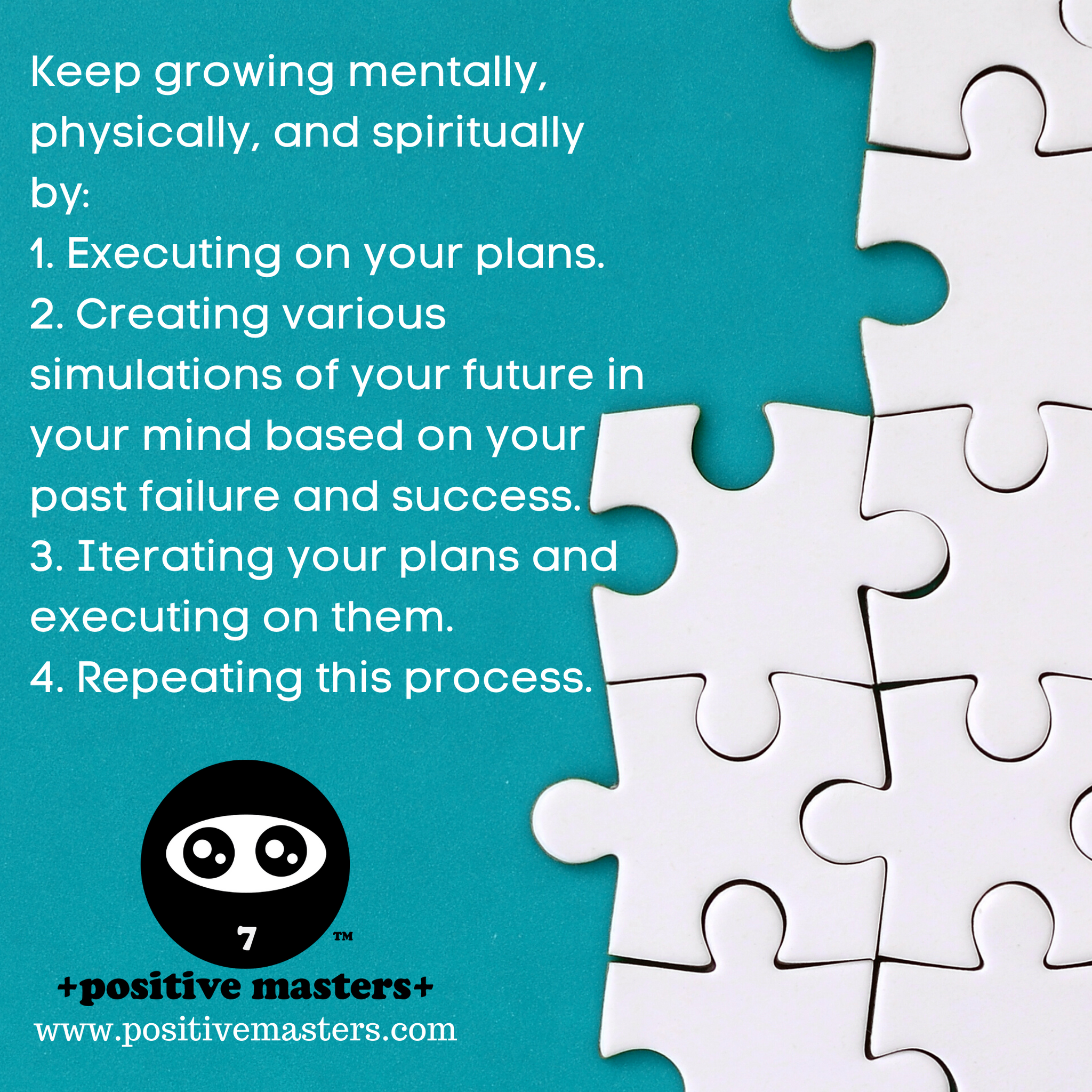 4: Positive Masters Show Podcast - How to Keep Growing Mentally, Physically, & Spiritually - Audiogram