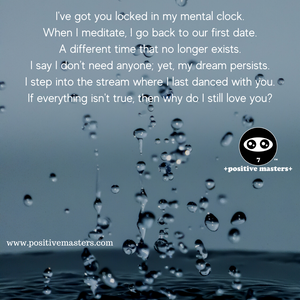 I've got you locked in my mental clock.