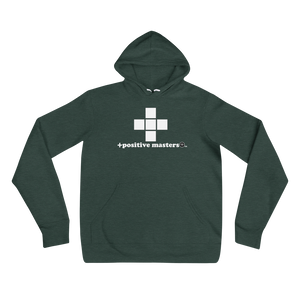 Plus Sign Logo Dark Unisex Hoodies