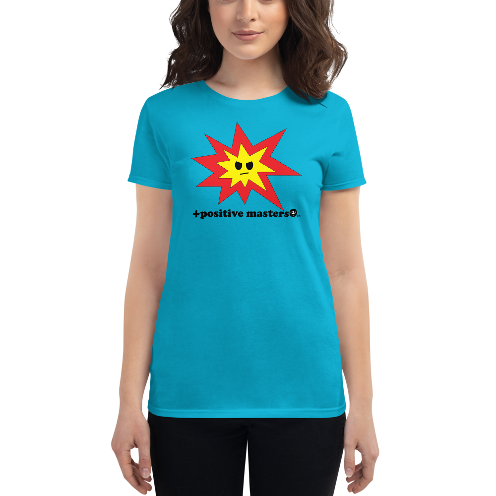 Angry Explosion Logo Women's Fit T-Shirts