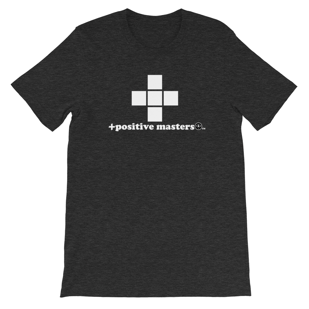Plus Sign Logo Dark Unisex T-Shirts
