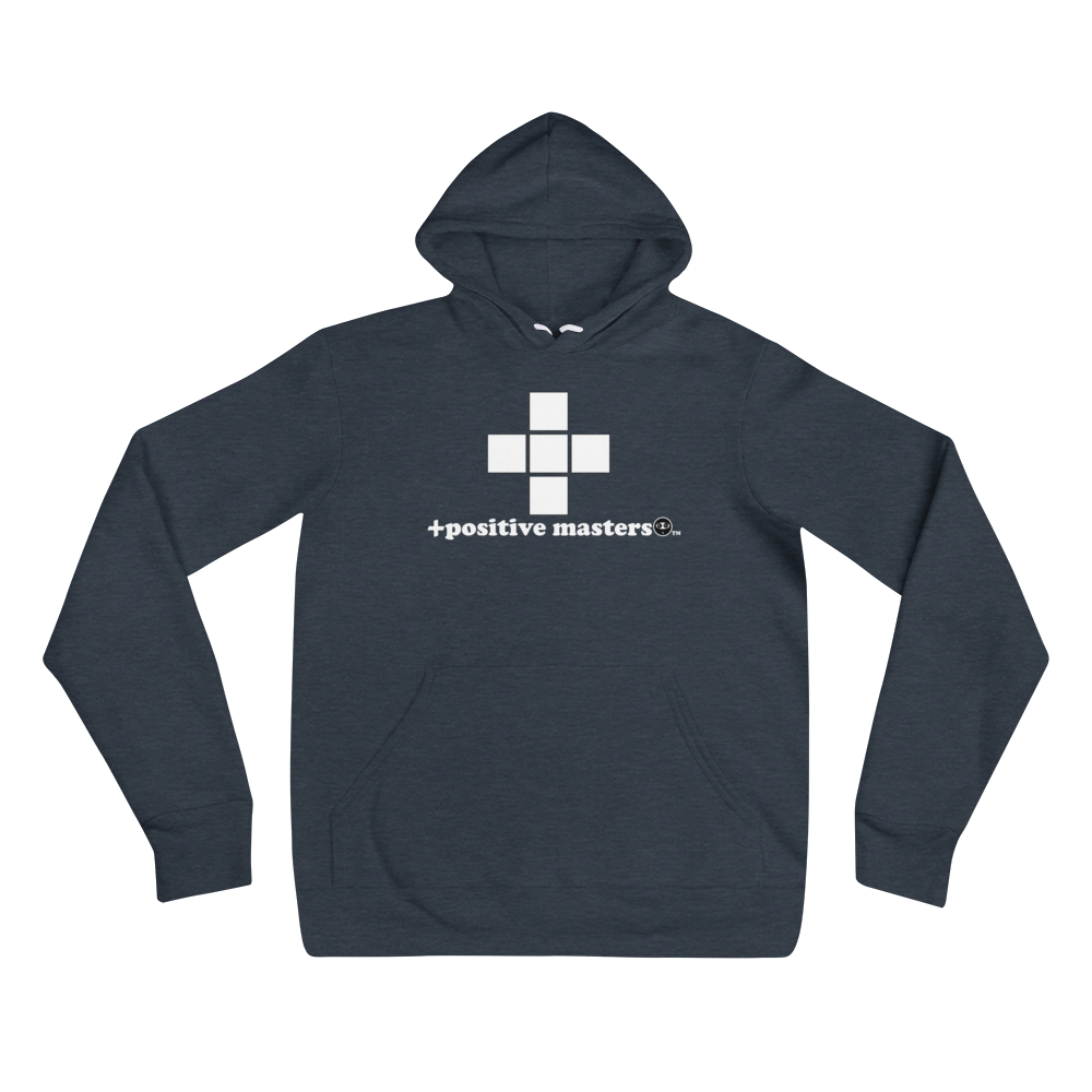 Plus Sign Logo Dark Unisex Hoodies