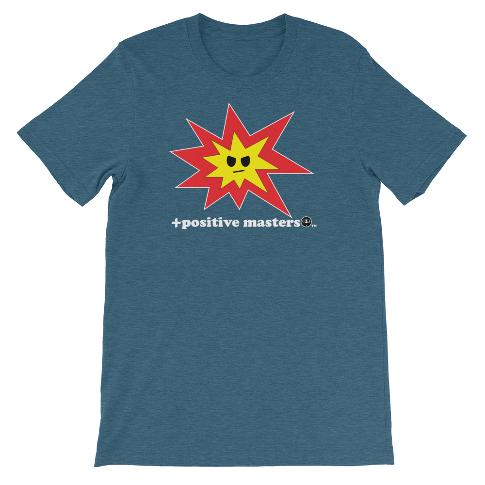 Angry Explosion Logo Dark Unisex T-Shirts
