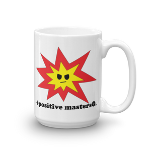 Angry Explosion Mug - +positive masters+, shirts and clothing to crush anxiety and depression