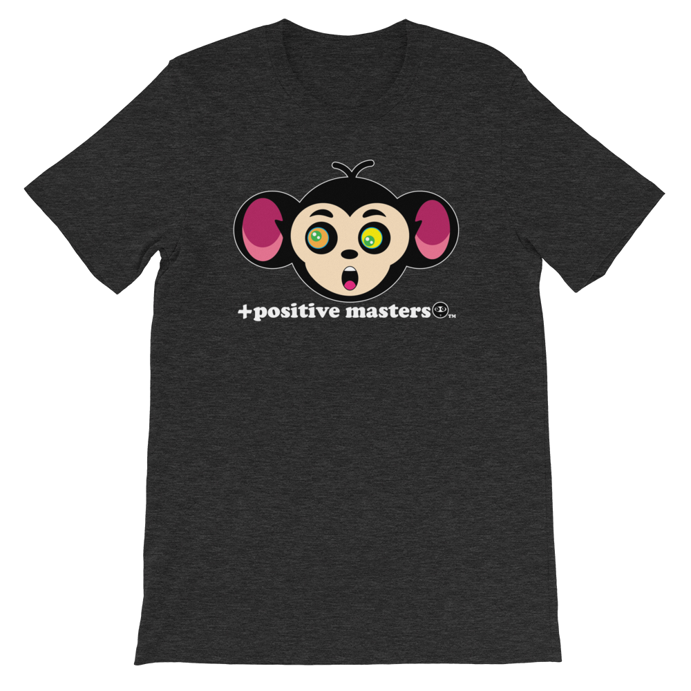 Monkey Mind Logo Dark Unisex T-Shirts