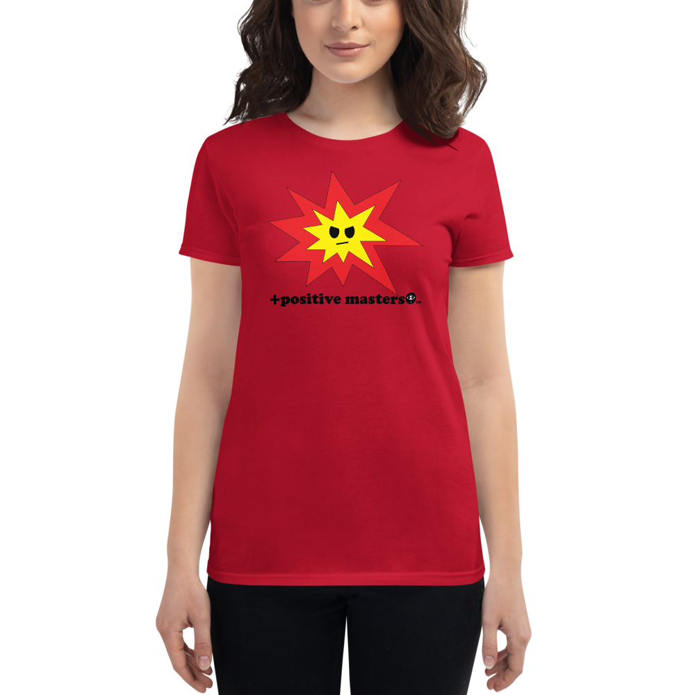 Angry Explosion Logo Women's Fit T-Shirts