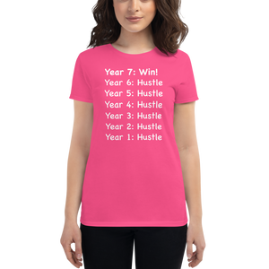 Consistency & Patience Mantra Dark Women's Fit T-Shirts