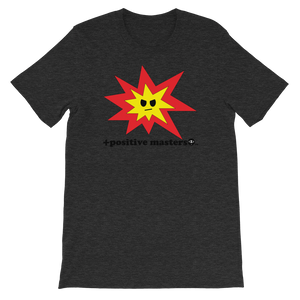 Angry Explosion Unisex Short-Sleeve T-Shirt - +positive masters+, shirts and clothing to crush anxiety and depression