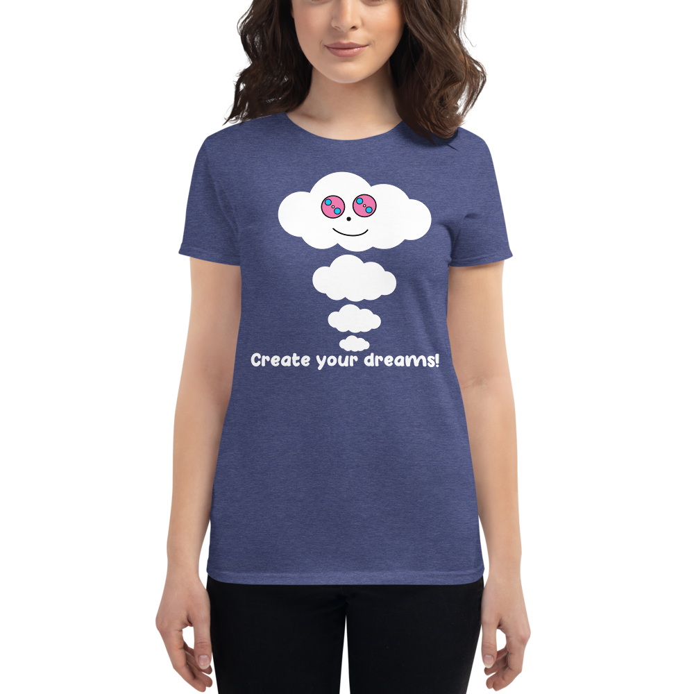 Dream Cloud Mantra Dark Women's Fit T-Shirts