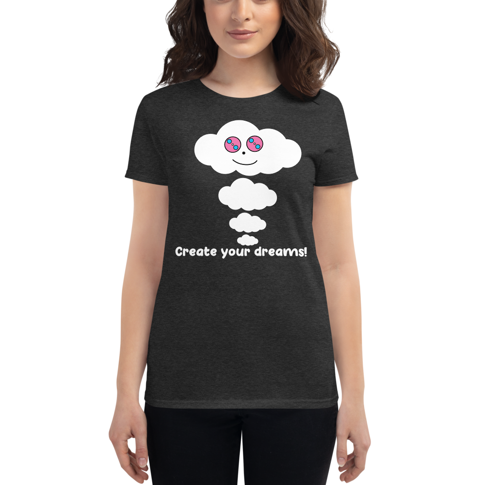 Dream Cloud Mantra Dark Women's Fit T-Shirts