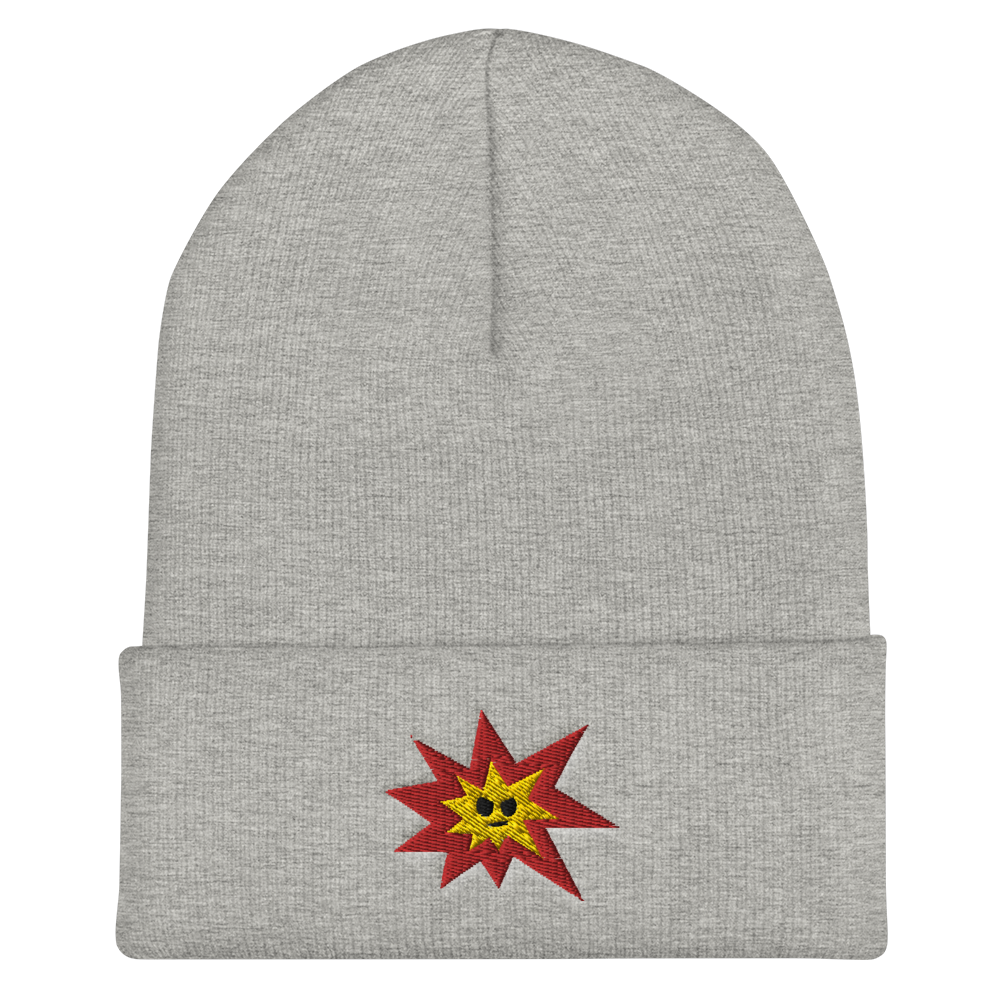 Angry Explosion Cuffed Beanies