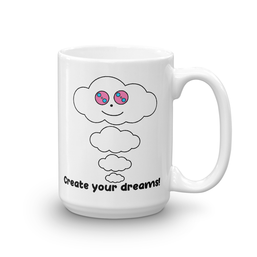 Dream Cloud Mantra Mugs