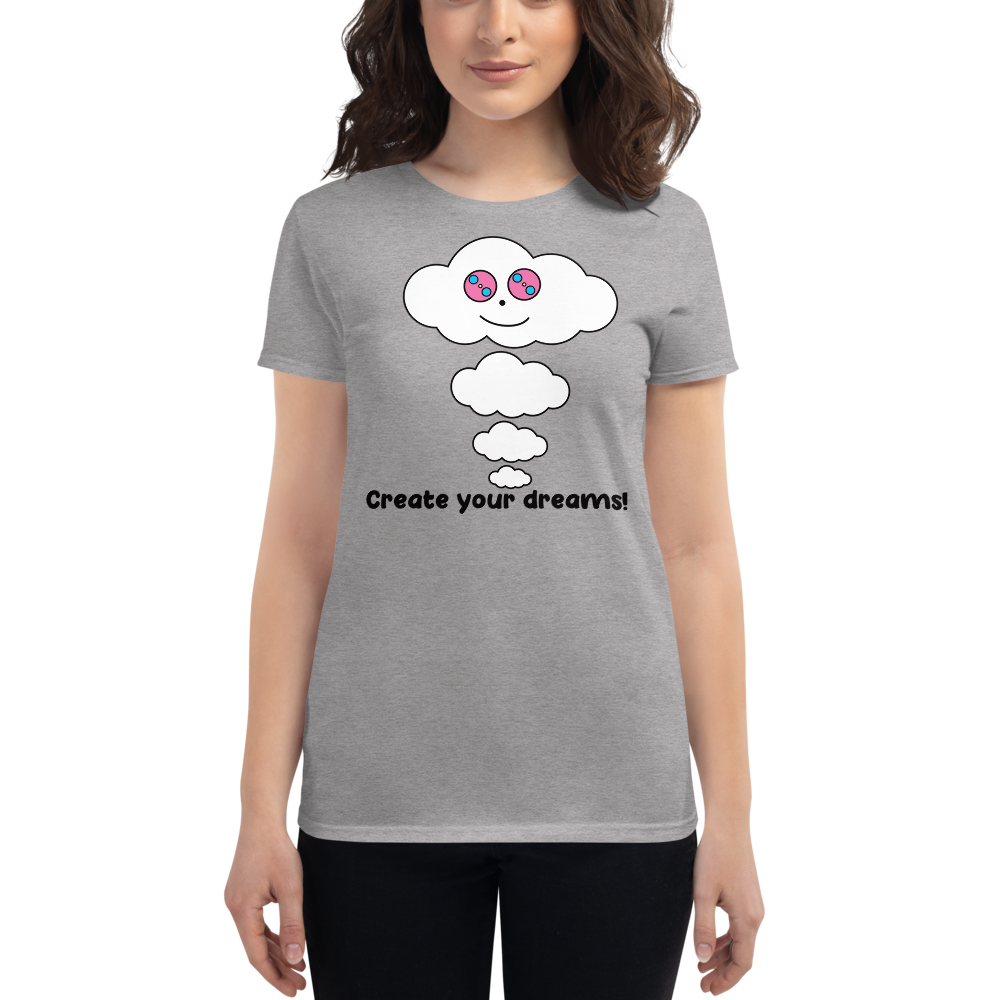 Dream Cloud Mantra Women's Fit T-Shirts