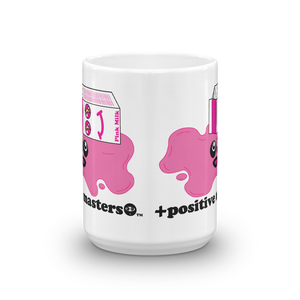 Spilled Pink Milk Logo Mugs