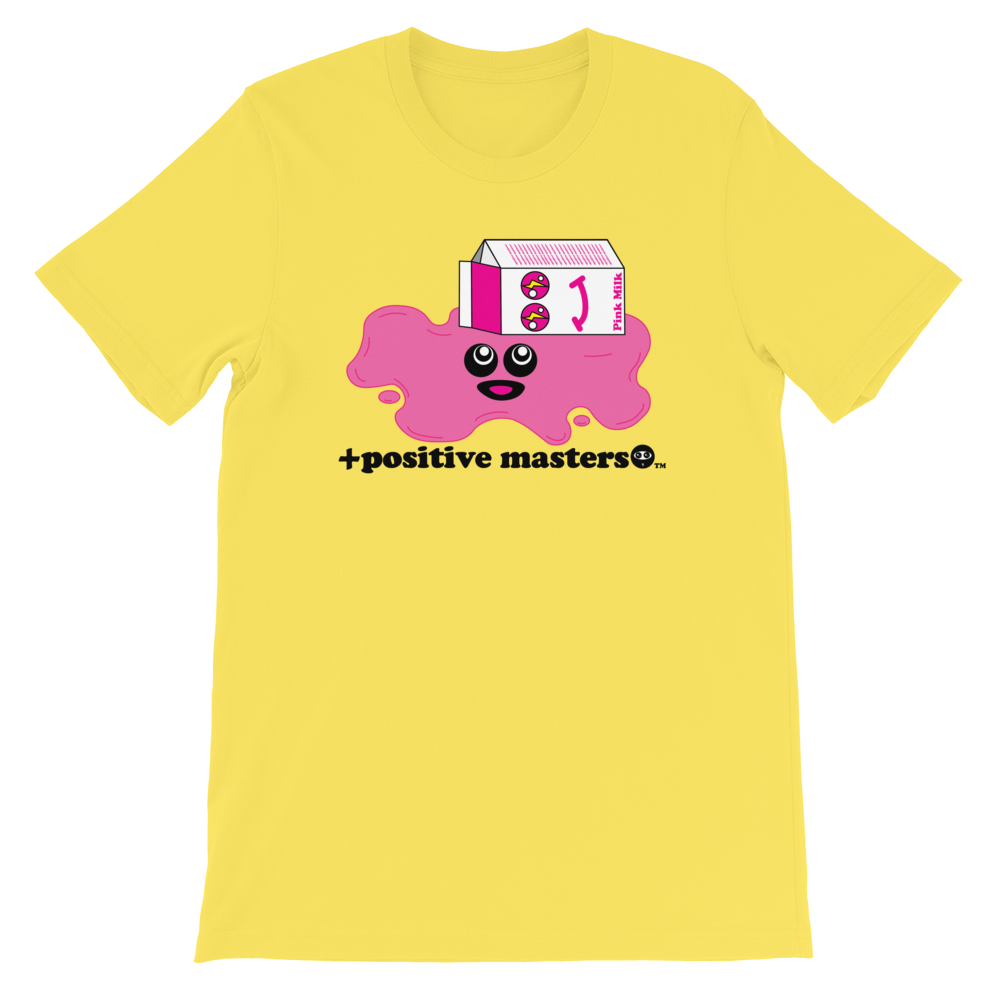 Spilled Pink Milk Logo Unisex T-Shirts