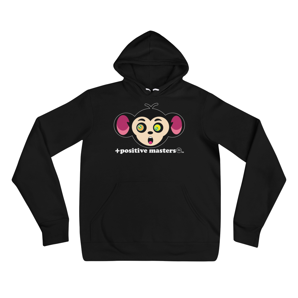 Monkey Mind Logo Dark Unisex Hoodies