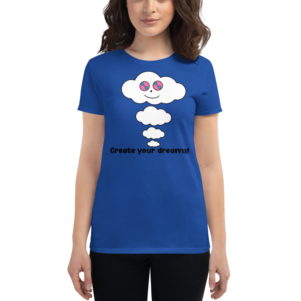 Dream Cloud Mantra Women's Fit T-Shirts