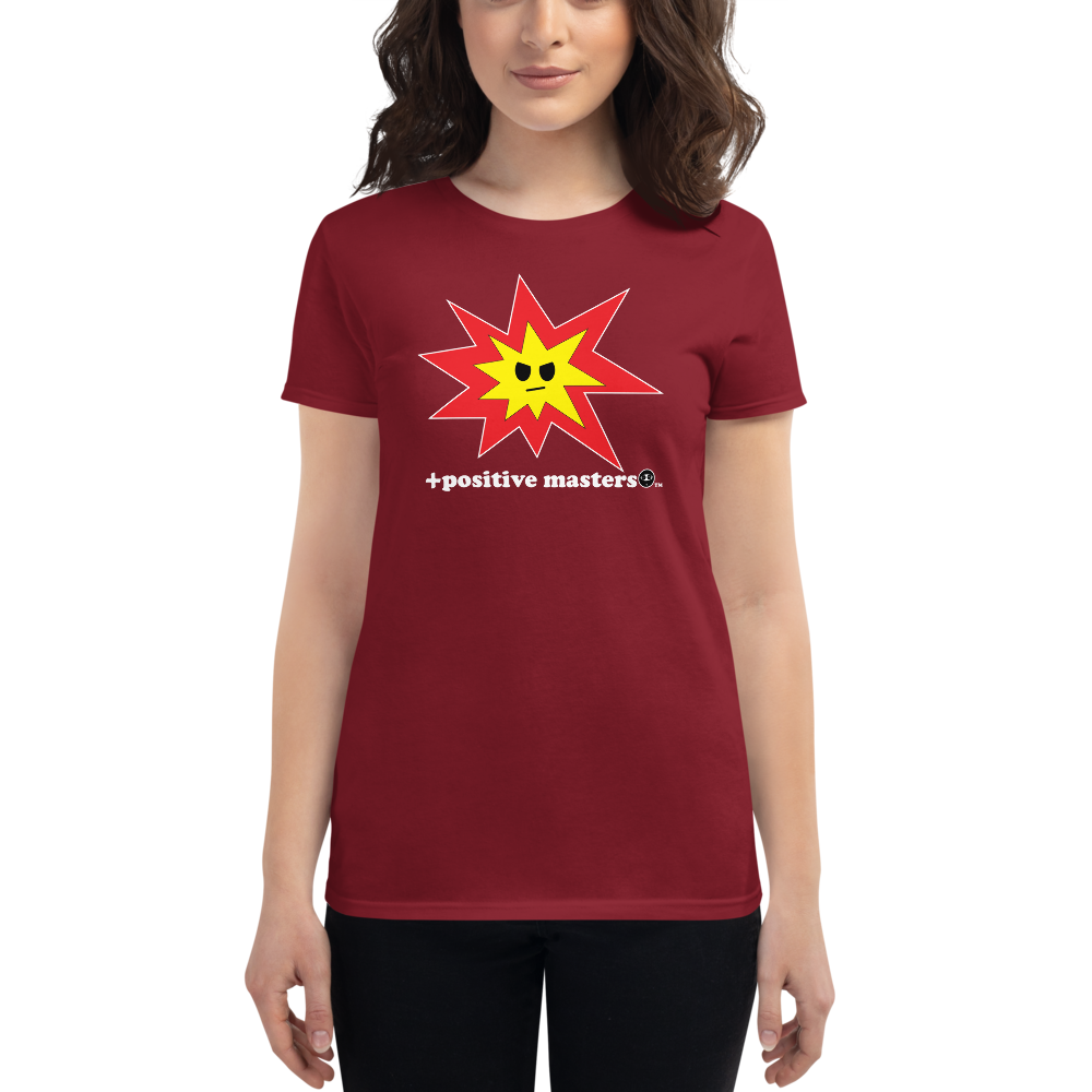 Angry Explosion Logo Dark Women's Fit T-Shirts